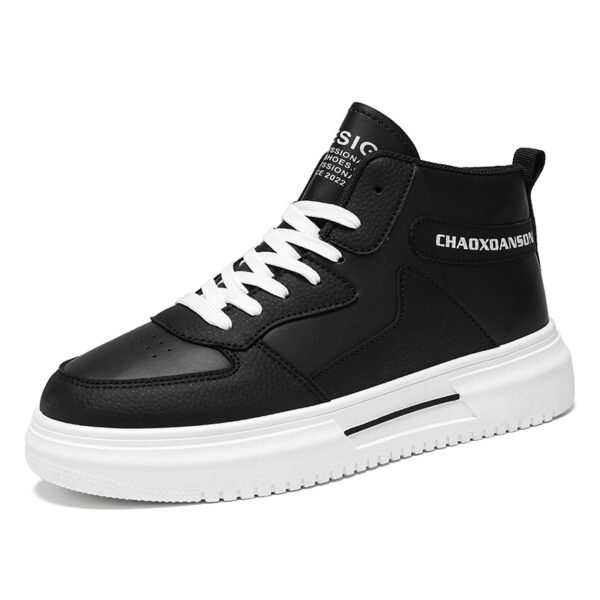 Fashion simple casual high top thick bottom sneakers, breathable outdoor comfortable non-slip shoes-dcy07