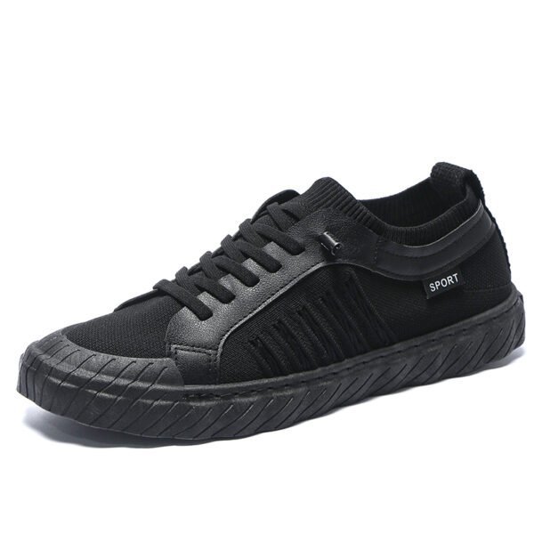 Breathable Casual Canvas Shoes,Lace Up Sneakers Casual Running Shoes,Non-Slip Low-Top Outdoor Sports Shoes-dck713